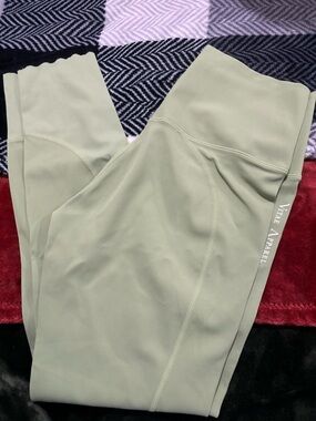 Womens Sage Green Active Leggings